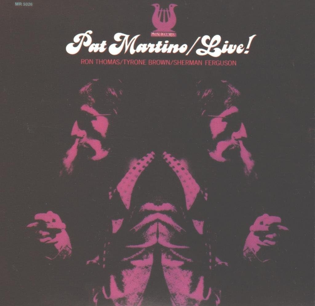 

CD PAT MARTINO - Live! MCD5026 Muse Records 1992 US Jazz Used