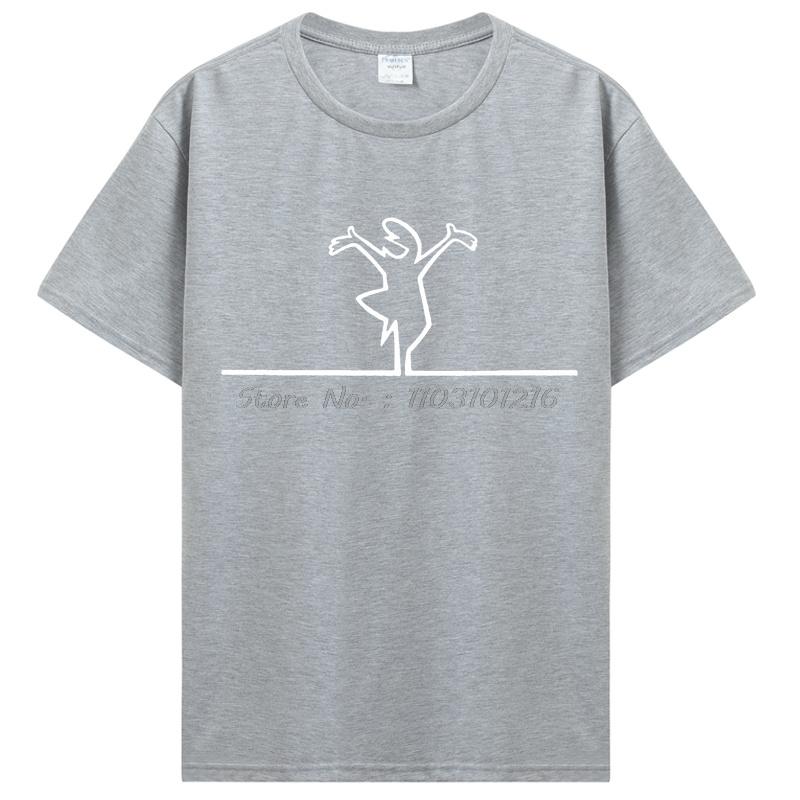 La Linea The Line Osvaldo Cavandoli TV T-shirt Casual Fitness T Shirt Cotton Tops Tees Oversized Unisex Tshirt Men's Clothing