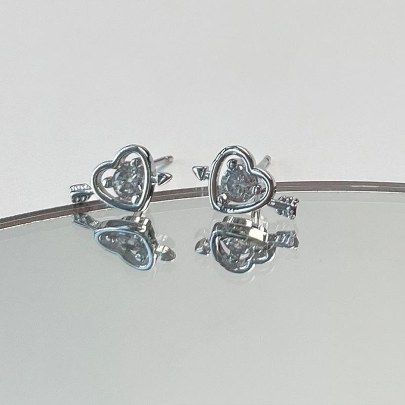 Silver Needle Pearl Flower Tassel Earrings - Women's Trendy All-Match Jewelry