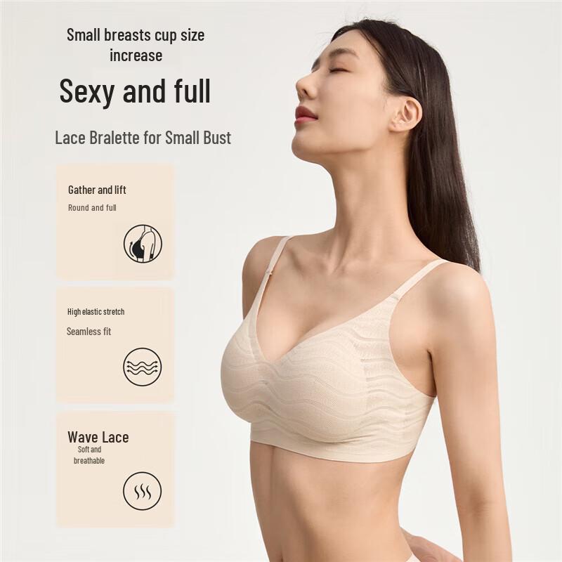 Cosmo Lady Wireless Seamless Push-Up Bra 2B351K M