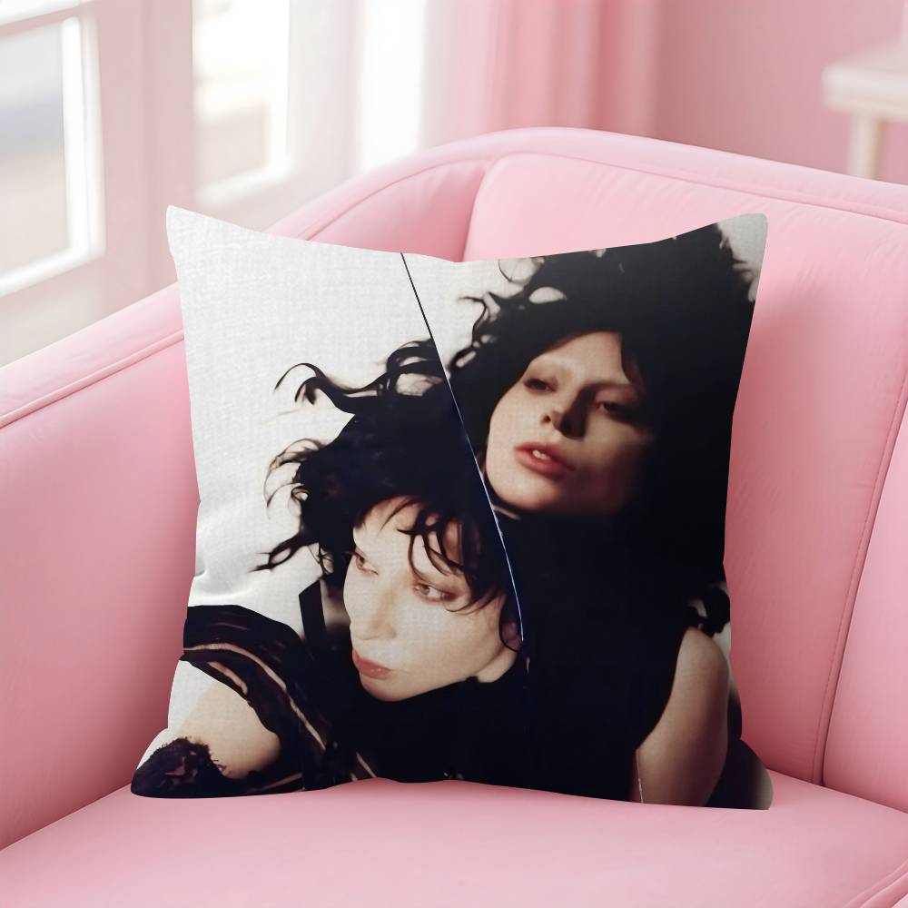 Singer QLADYGAsGAs MAYHEM Pillow Cushion Cover Pillowcase Living Room Sofa Home Decor Customized