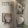Punch-Free Wall-Mounted Kitchen Organizer Rack