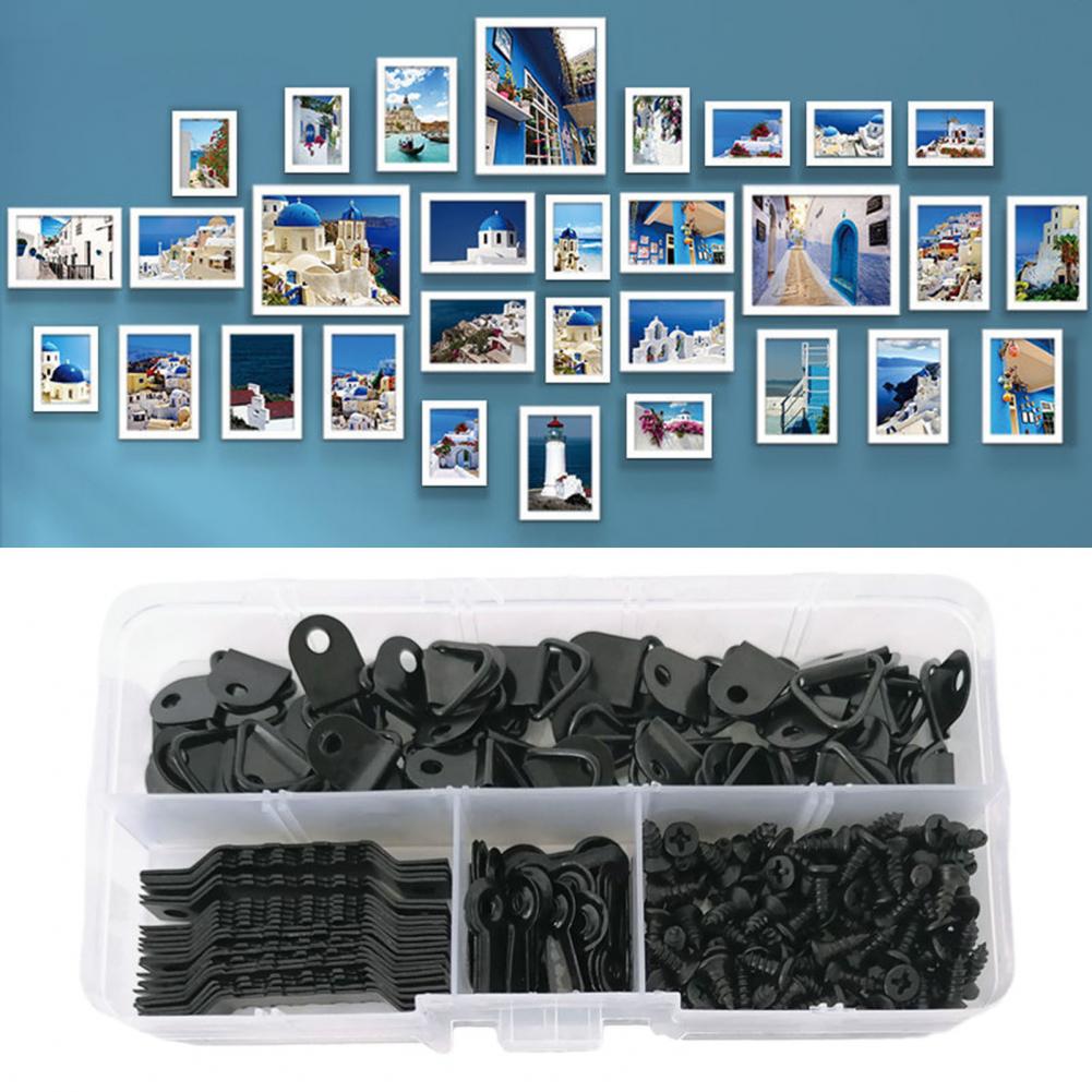 Picture Hanging Frame Hook Small Picture Frame Hanger Hooks Kit for Wall Hanging Durable Hardware Accessories for Easy