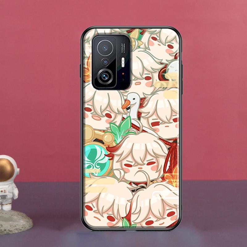 Cute Cartoon Genshin Impact For POCO X5 X3 F5 Pro X4 F4 GT M5s C40 F3 Case For Xiaomi 13 Lite 12 11T 12T Pro 12X Cover