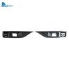Car Shark-Style Front Fog Lights Cover Exterior Accessories ABS Black Carbon Fibre Pattern for BYD Shark 2025 2026 2027 LHD RHD