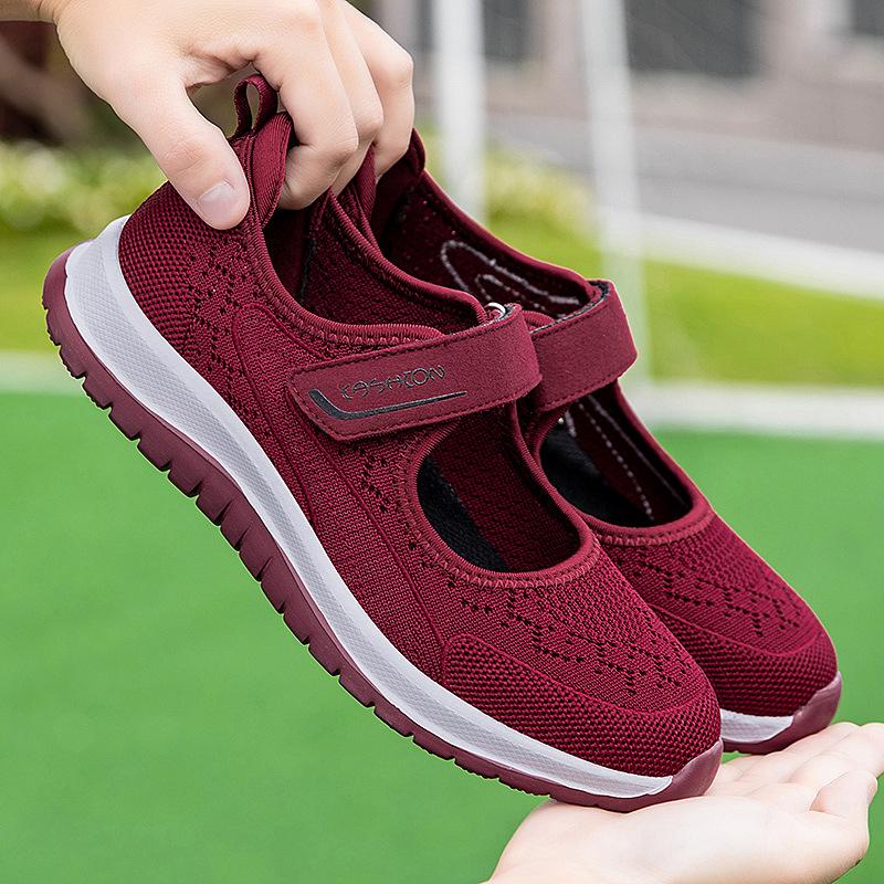 Women's Mesh Breathable Casual Shoes - Lightweight, Soft Bottom Travel Shoes for Women