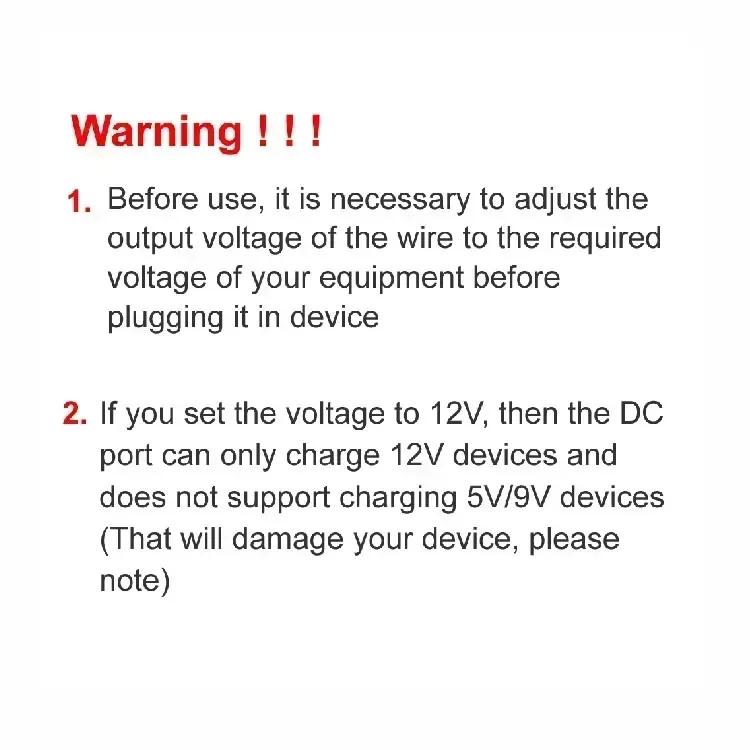 Adjustable Voltage USB Boost Converter DC 5V to 9V 12V USB Step-up Converter Cable For Power Supply/Charger/Power Converter