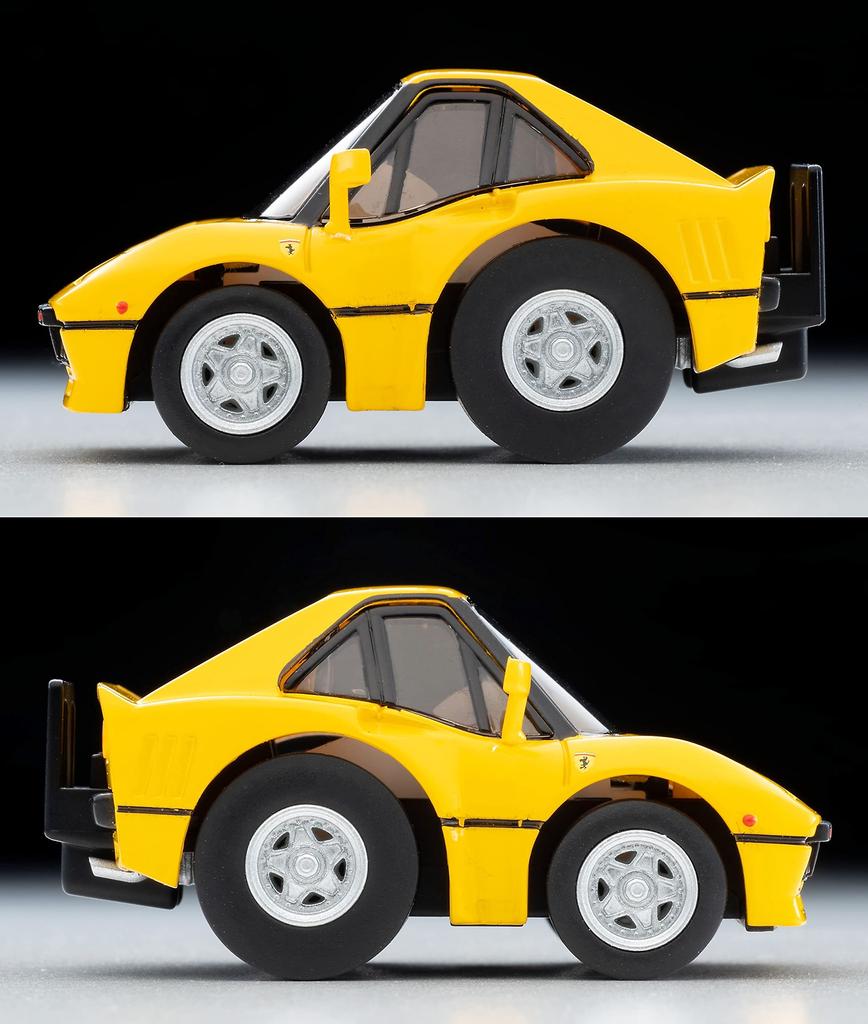 Tomytec Choro-Q zero Z-82c Ferrari GTO Žlutý Hotový výrobek
