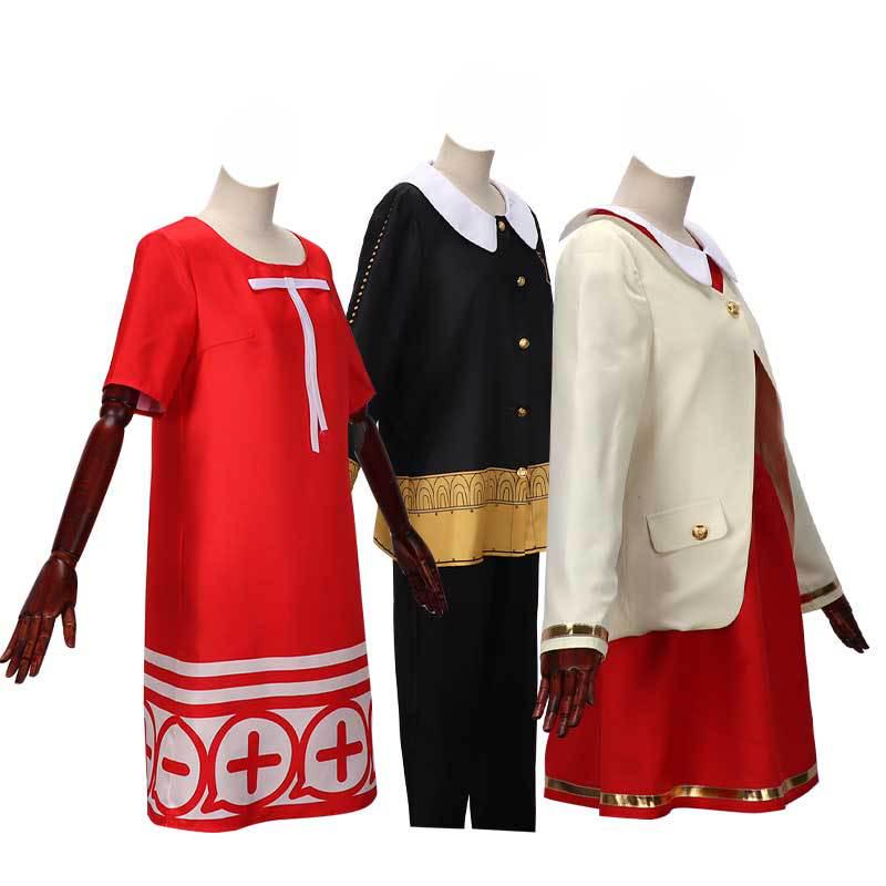 Spy x Family Cosplay: Yor, Loid und Anya Kostümset erhältlich