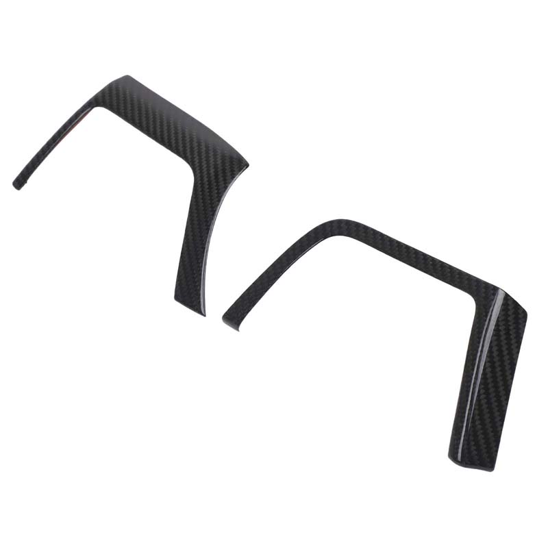 

Real Carbon Fiber For BMW 3 4 Series F30 F32 M3 2016-19 Car Center Console Side Air Outlet Decorative Frame Sticker Accessories