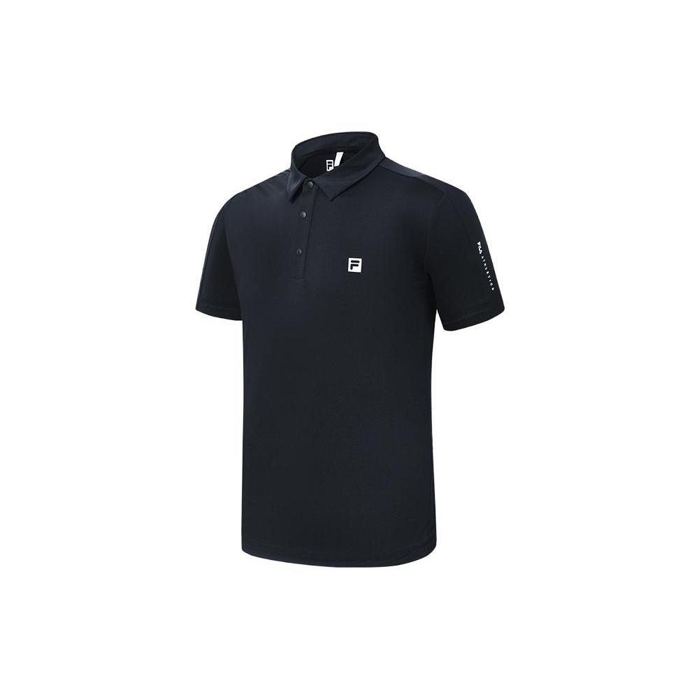 FILA Fitness Polo Shirt Men s Pitch Black A11M321117FBK M