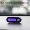 Mini Electronic Car Clock  Auto Clocks Luminous Thermometer Lcd Backlight Digital Display Car Styling Accessories