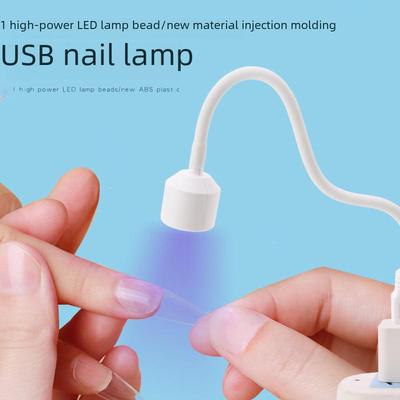 Tragbare Mini 6W LED Nagellampe für Einzel-Finger-Lichttherapie