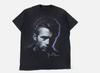 Vintage Face James Dean Tee Shirt Short Sleeve Black Unisex S-2345XL