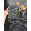 American Camouflage Tooling Shorts Men's Spring High Street Loose Straight Denim Shorts Casual Sports Five-point Pants Tide