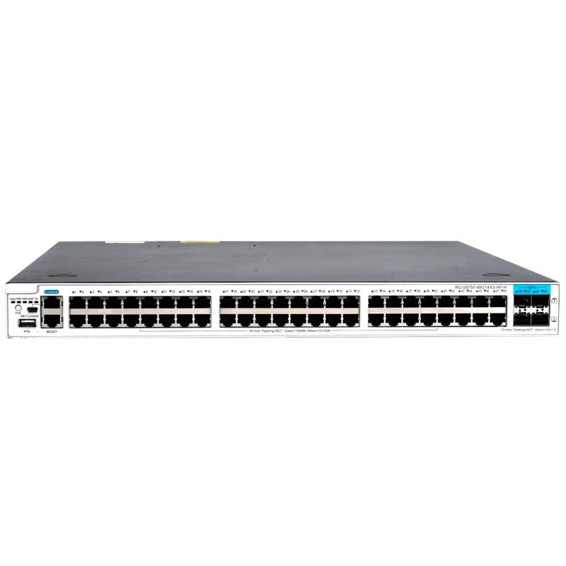 Ruijie RG-S5750C-48GT4XS-H 48-Port Gigabit Layer 3 Managed Core Switch with Dual Power
