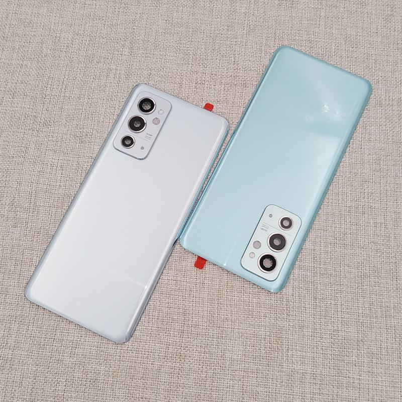 Glas-Rückseite Deckel Abdeckung Für Oneplus 9RT Akkuabdeckung Gehäuse Rückseite Ersatzteile Für One Plus 1+ 9RT Mit Kameralinse