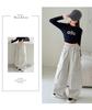 Girls' Korean Style Wide-Leg Cargo Pants - Spring/Autumn 2025 Collection
