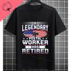 Funny Rural Carrier The Unisex The Myth The Legend Postal Worker Tshirt 100 Cotton Short Sleeve Casual Humor Style Tshirt