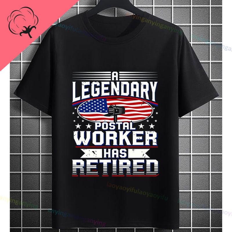 Funny Rural Carrier The Unisex The Myth The Legend Postal Worker Tshirt 100 Cotton Short Sleeve Casual Humor Style Tshirt