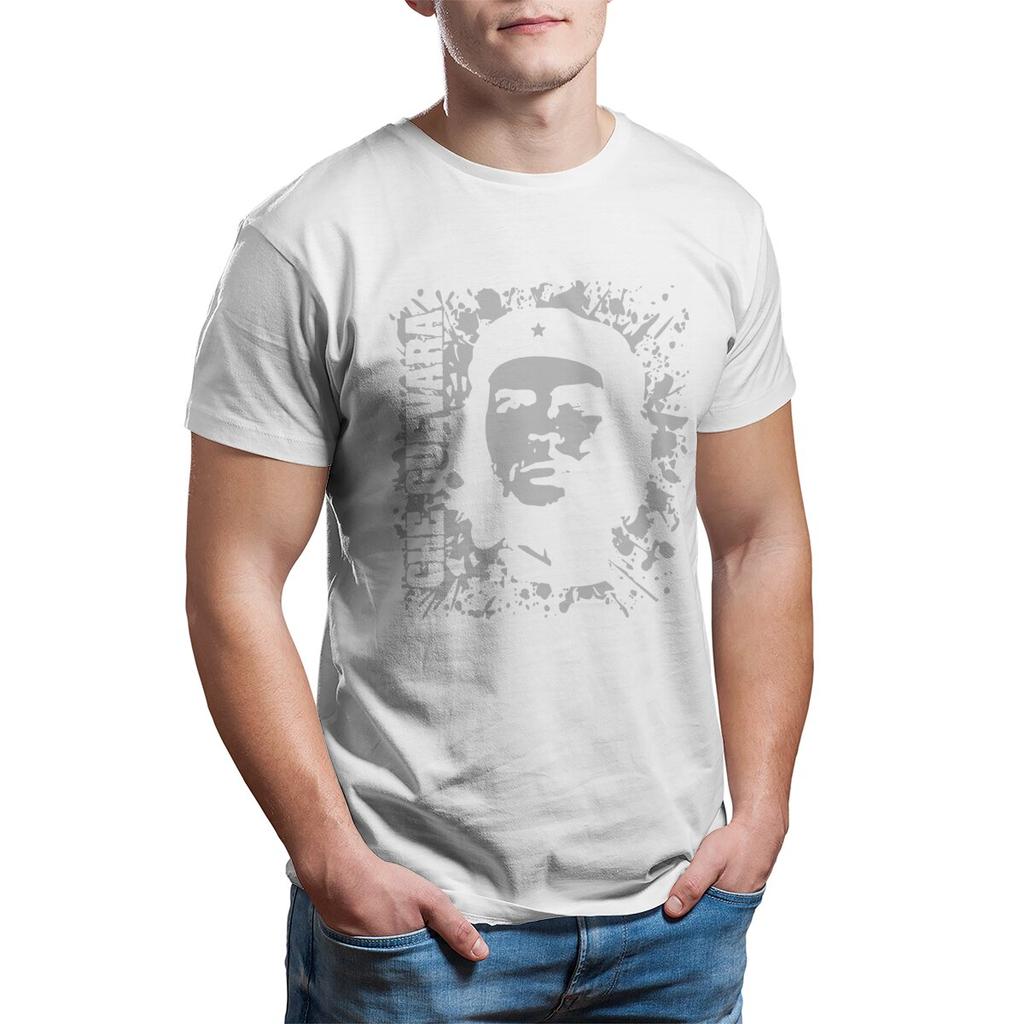 Che Guevara Rebel Cuban Guerrilla Revolution T-Shirts Men  Printed 100% Cotton Tees Plus Size Summer Tops