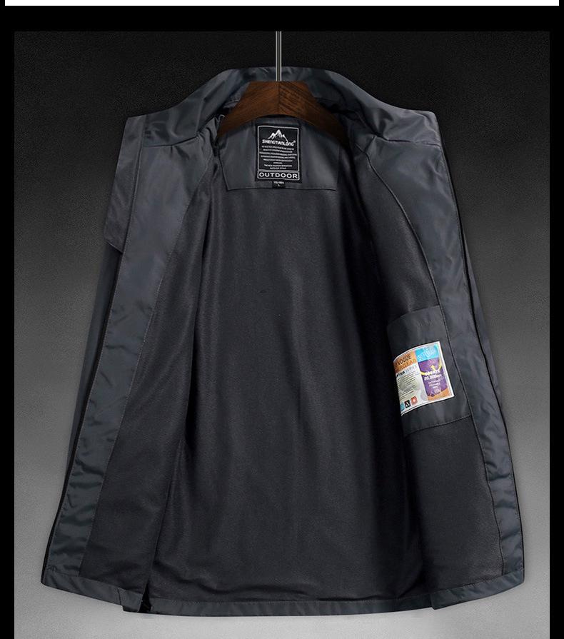 2025 Wasserdichte Windjacke: Vielseitige Freizeit-Oberbekleidung für Männer & Frauen - Ideal für Outdoor-Sportarten im Frühling & Herbst