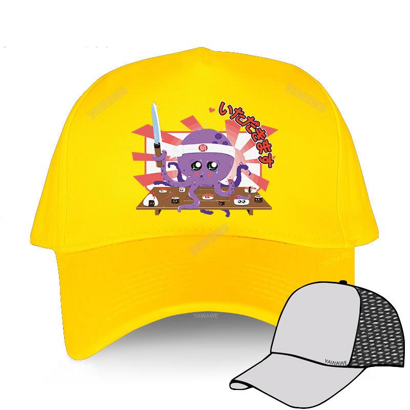 

Регулируемая бейсболка черная женская роскошная шляпа Polpo Maschio Sushi мужская хип-хоп короткая козырек шляпа Snapback для взрослых спортивная шляпа Adjustable