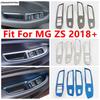 Für MG ZS EV 2018 - Auto Innen Tür Fenster Glas Heber Knopf Schalter Bedienfeld Rahmen Abdeckung Verkleidung Zubehör Innenraum Kit