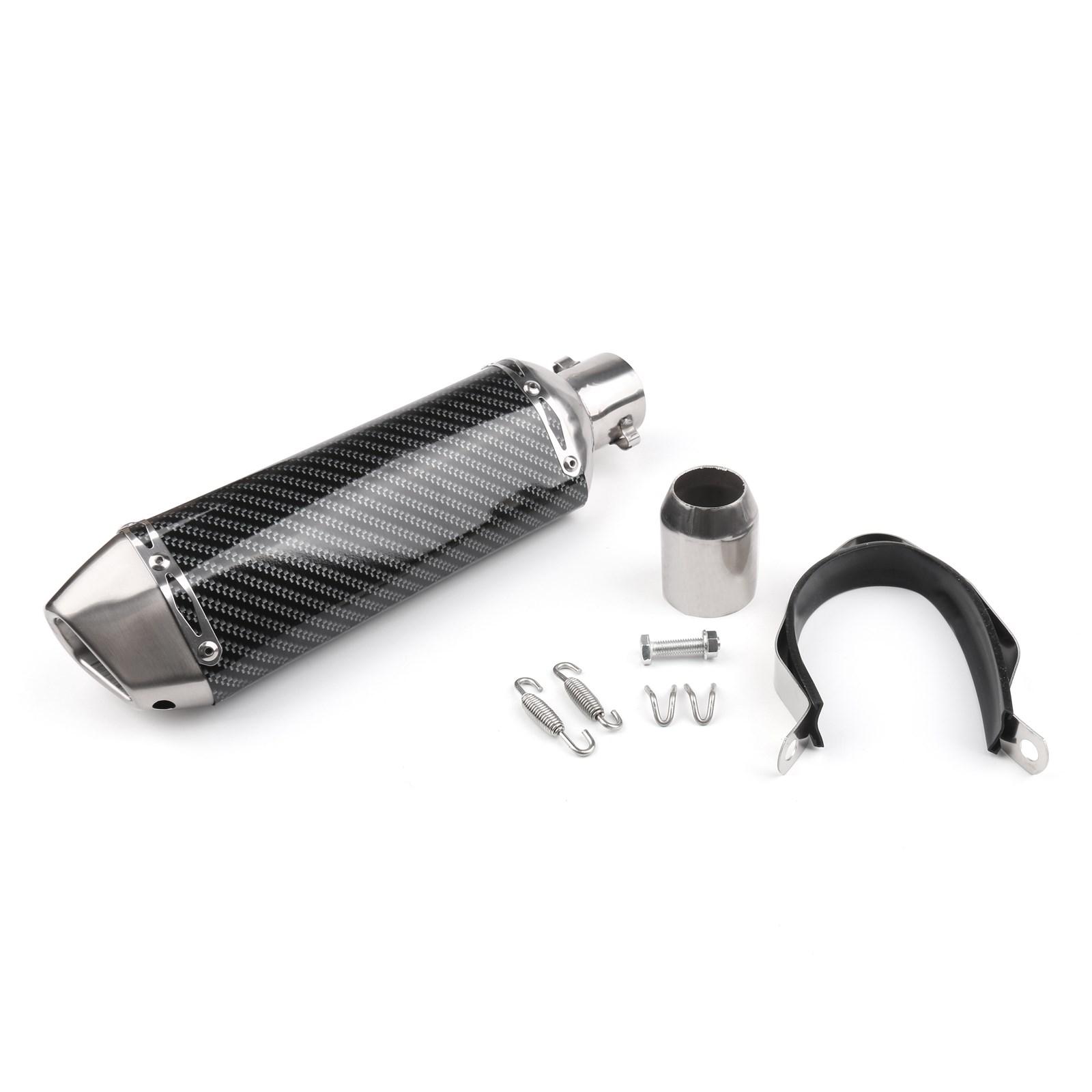 

Универсальная выхлопная труба-глушитель 38-51 мм для мотоцикла, внедорожника, квадроцикла, задняя выхлопная труба