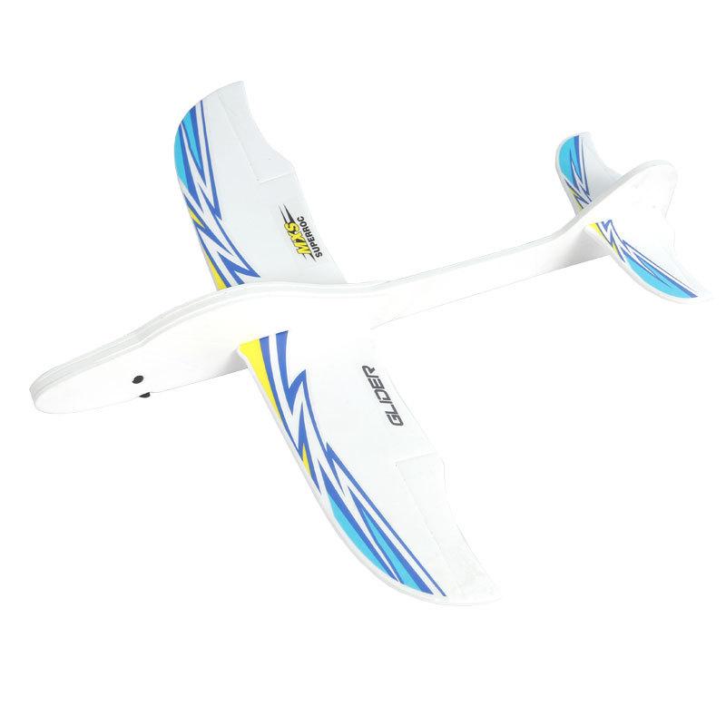 Foam Airplane Launcher Toy Epp Bubble Plane Glider Hand Throw Catapult Plane Toy For Kids Catapult Guns Aircraft Launcher Game