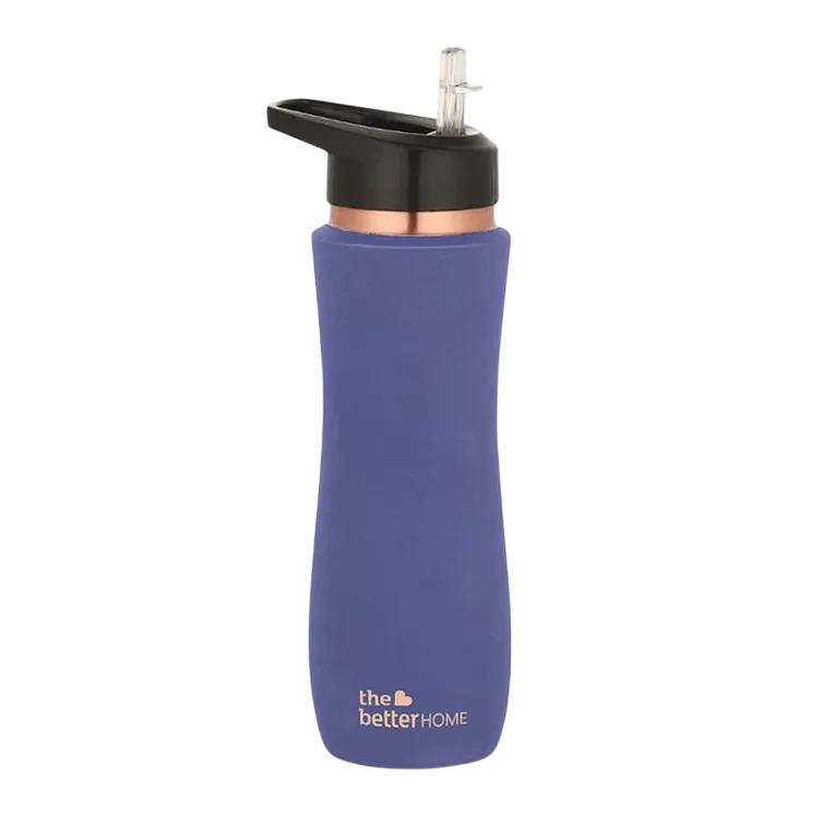 

Медная бутылка фиолетовая (700 мл), Copper Water Bottle Purple, The Better Home