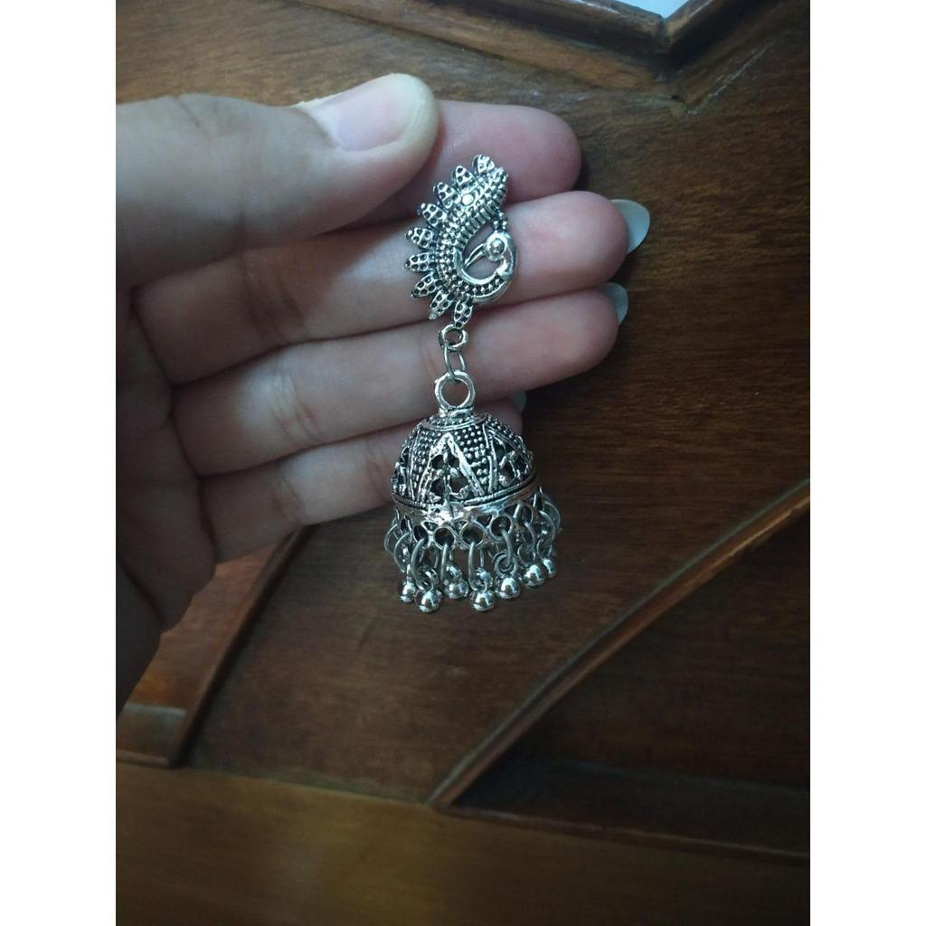 Örhängen för kvinnor Smycken Örhängen Afghanska Jhumka örhängen örhängen för flickor och kvinnor