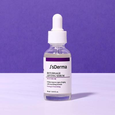 J'sDerma Returnage Lifting Serum 30ml, ,Proti vráskám, Proti stárnutí, Hydratační, Korejská kosmetika, Kbeauty, vzorek