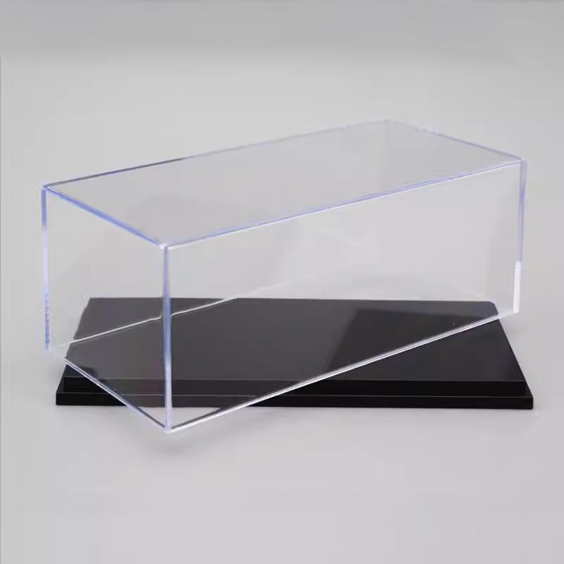 

1:64 Модель автомобиля Дисплей Коробка Прозрачный Защитный Чехол Акриловый Пылезащитный Твердый Чехол Держатель Для Хранения чёрный