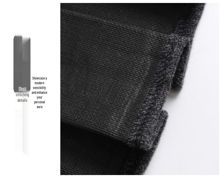 Women's 2025 Autumn/Winter High-Waisted Pleated Wool A-line Mini Skirt