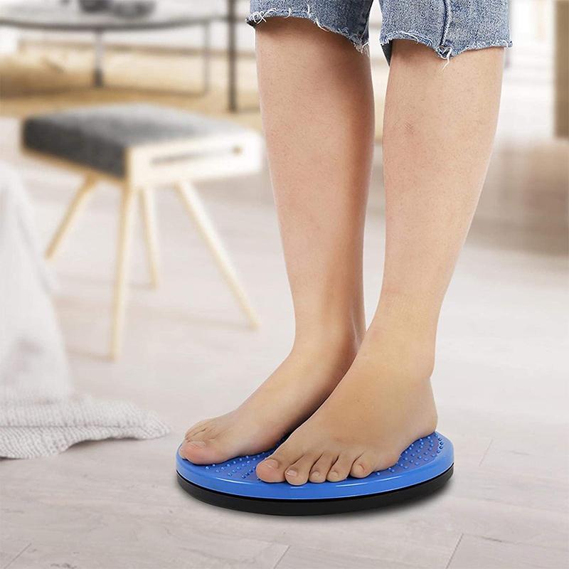 Twisting Waist Machine Fitness Equipment Sports Slim Waist Twisting Disc for Lose Weight Home Blue