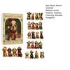 Dog Advent Calendar 2025 24 Days Christmas Countdown Calendar with Acrylic Animal Pendant 24