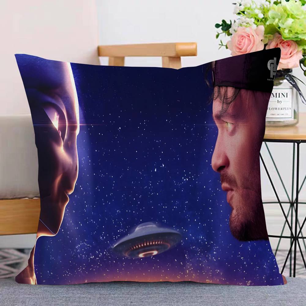 Popular Singer JuL Personalized Pillow Dust Cover Bedroom Kids Party Decoration Pillowcase Birthday Children Gift 12x12Inch