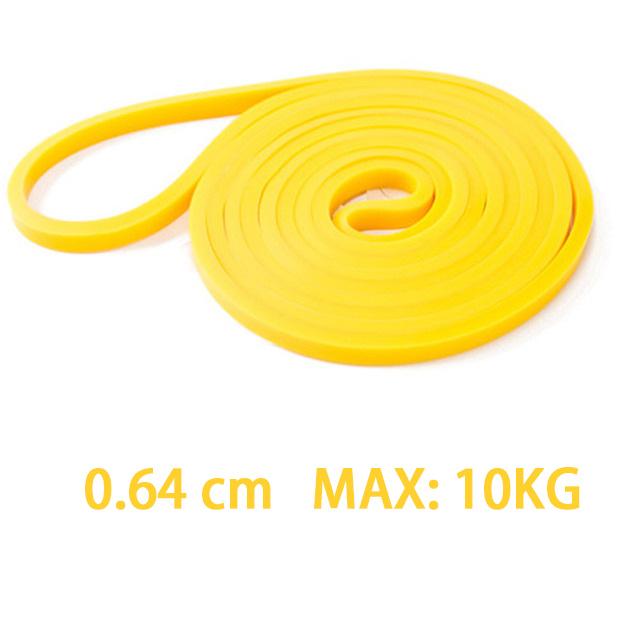 Pevné latexové posilovací gumy Domácí posilovací gumy pro odporový trénink Protahování těla Domácí cvičení 15 lb až 125 lb