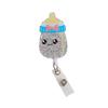 High Resilience Organs Badge Clip Stretchable Name Card Holder  Employee Welfare