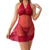 European and American popular INS style, backless lace suspender skirt, fun pure desire style SEXY temptation naked, feeling dress
