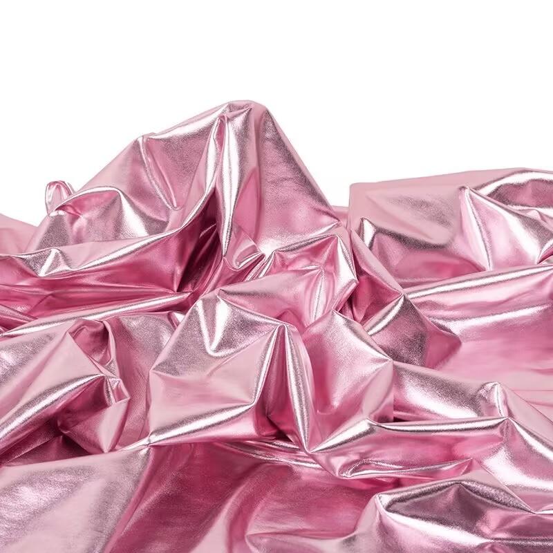150x50cm/Stück Spandex glänzender Stoff Heißprägestoff Hochzeitsdekoration Bühnenauftritt Kleiderstoff DIY-Material
