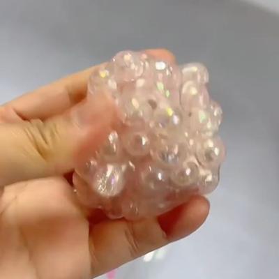 Pearl Disk String Slow Rebound  Pearls Toy Super Soft Pearls Squeeze Toy  Adult