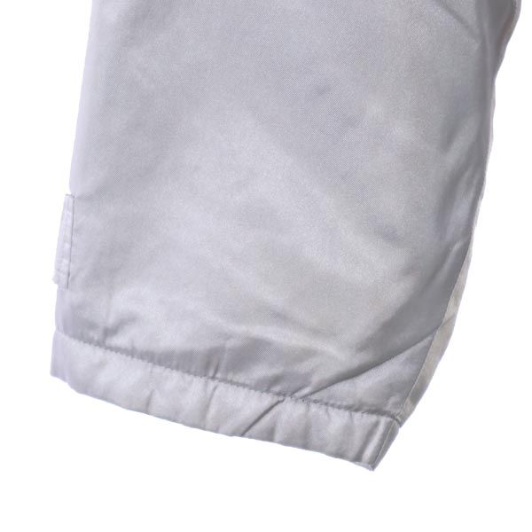 adidas 80s Vintage Descente Bench coat L Silver Back bore Men's Used