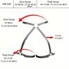 Sexy Thigh Garter Straps, Adjustable Leg Restraint Straps, BDSM Clothing, Women's Erotic Accessories, Binding Restraint Straps