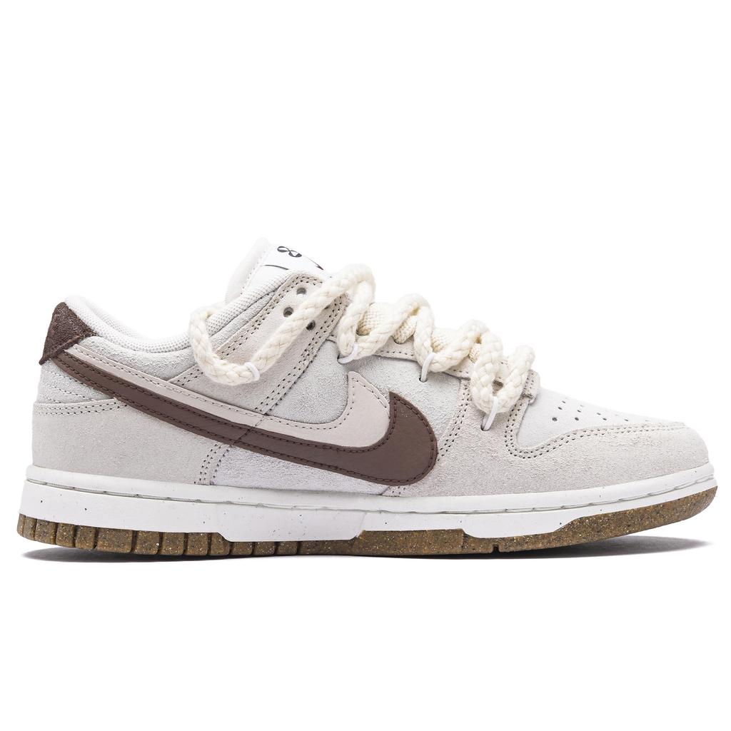 Nike Dunk Mocha Bear Abrasion Resistant Slip Resistant Abrasion Resistant Slip Resistant Low top Skateboard Shoes DO9457-100(Team645-)