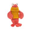 JELLYCAT Ocean Series Animal Pullover Lobster Companion Doll Plush Doll 21cm Height