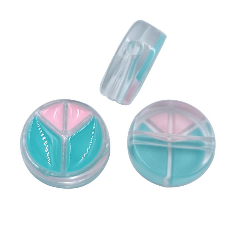 

Прозрачные креативные подвески для изготовления ювелирных браслетов, 3 шт., аксессуары для самостоятельного изготовления, масляные модные акриловые бусины для мира озеро синий