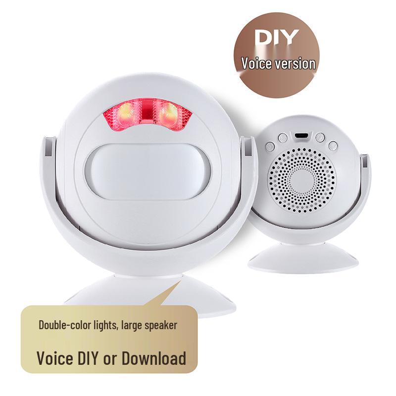 Custom Voice MP3 Welcome Doorbell with Logo Engraving or Pad Printing Sensor