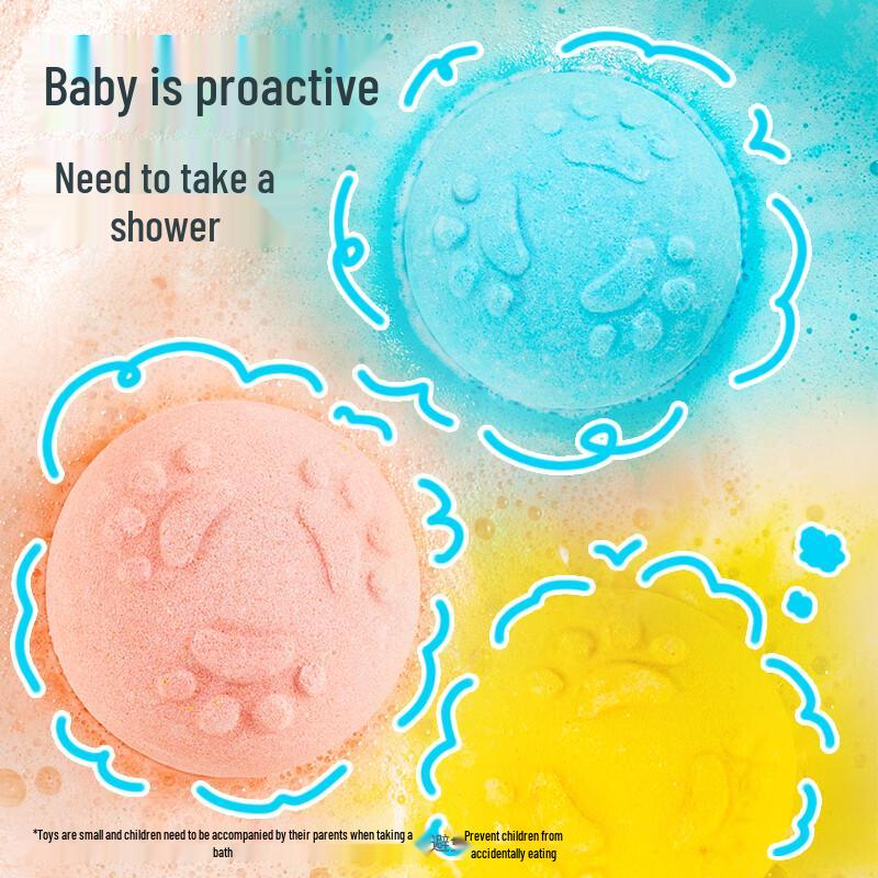 Naibaoli Kids' Bubble Bath Bombs with Surprise Toys